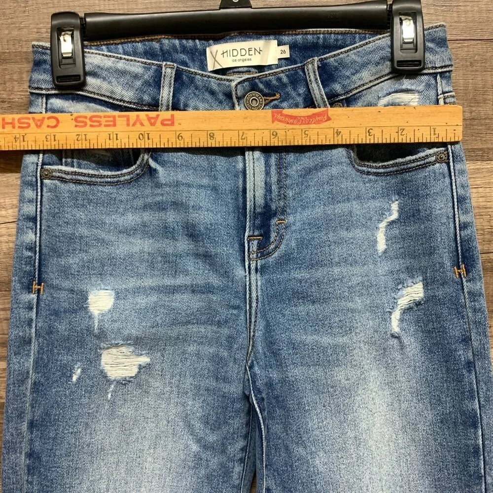 Distressed Blue Jeans - Picture 8 of 15